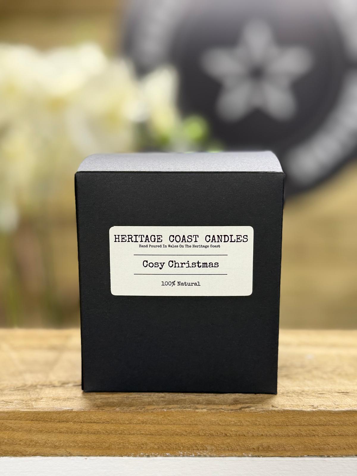 Cosy Christmas 30cl Glass Jar Candle