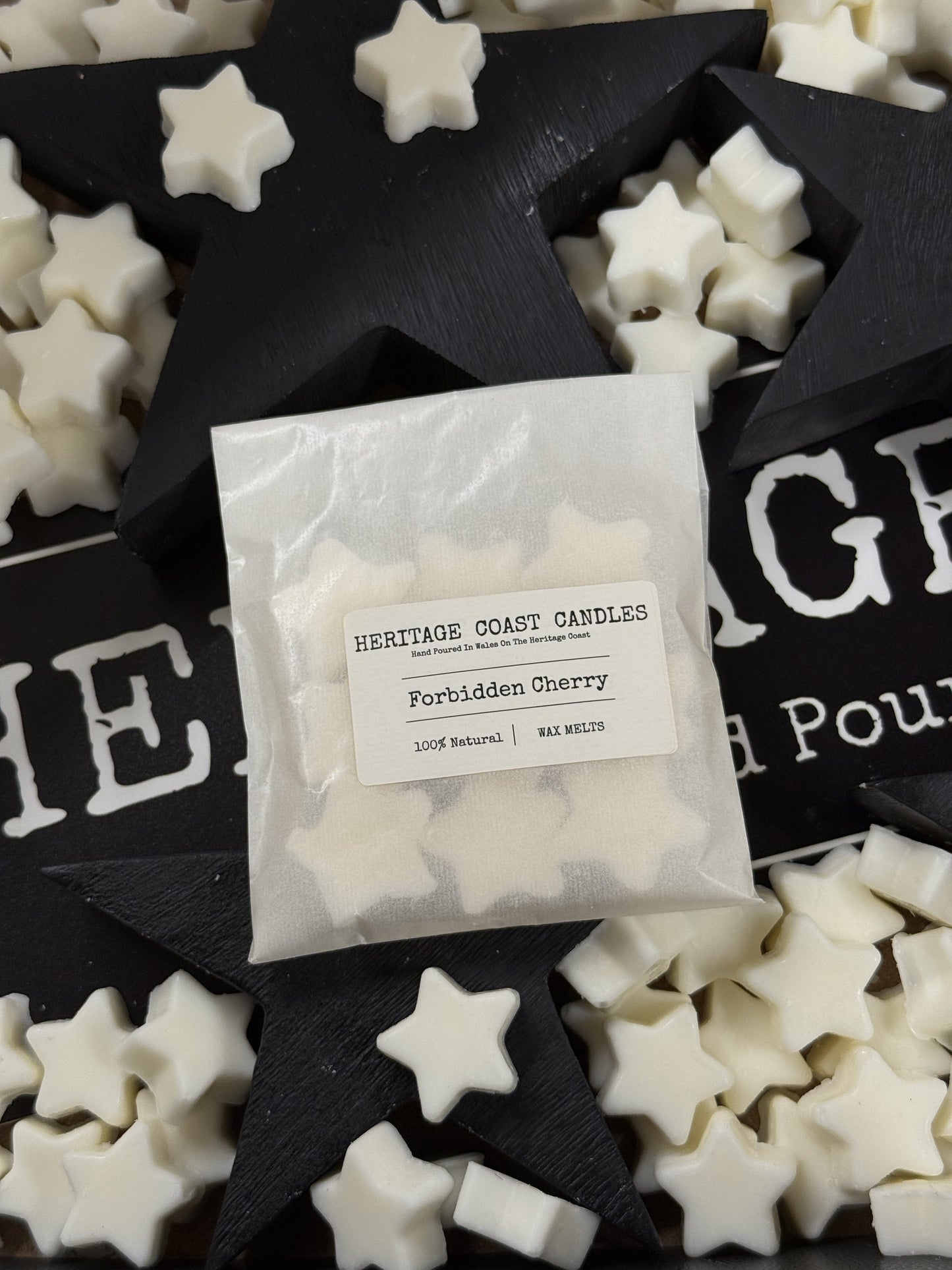 Heritage Coast Candles Forbidden Cherry Wax Melts