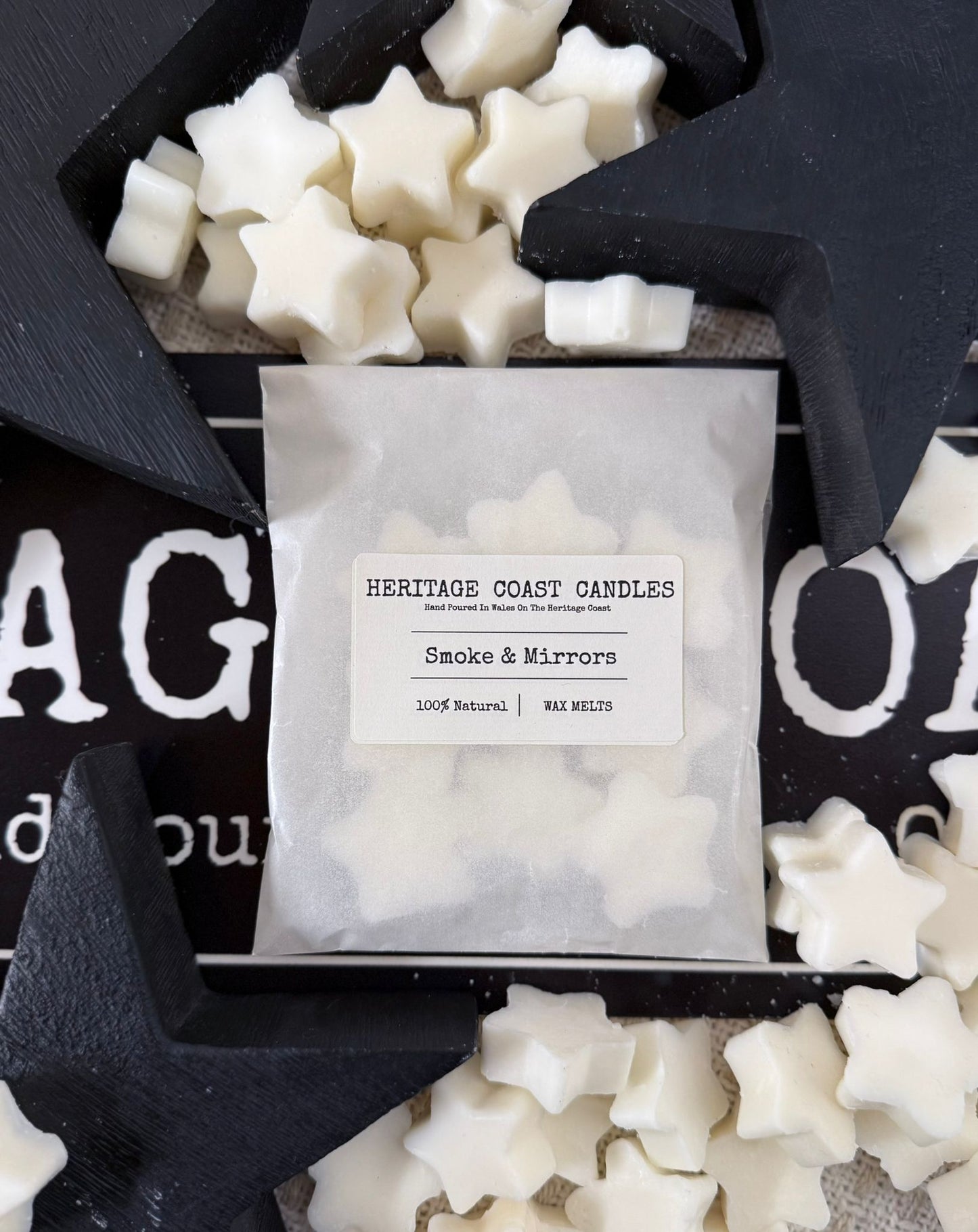 Heritage Coast Candles Smoke & Mirrors Wax Melts