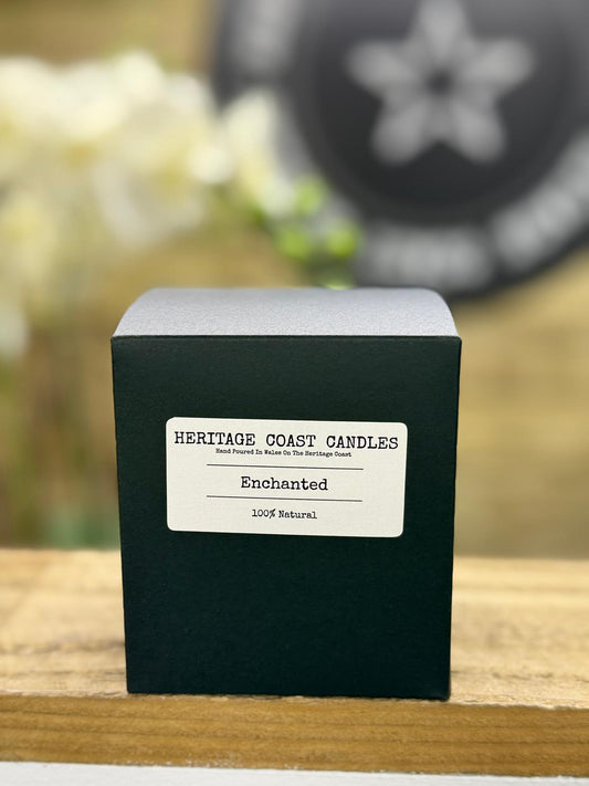 Heritage Coast Candles Enchanted 30cl Glass Jar Candle