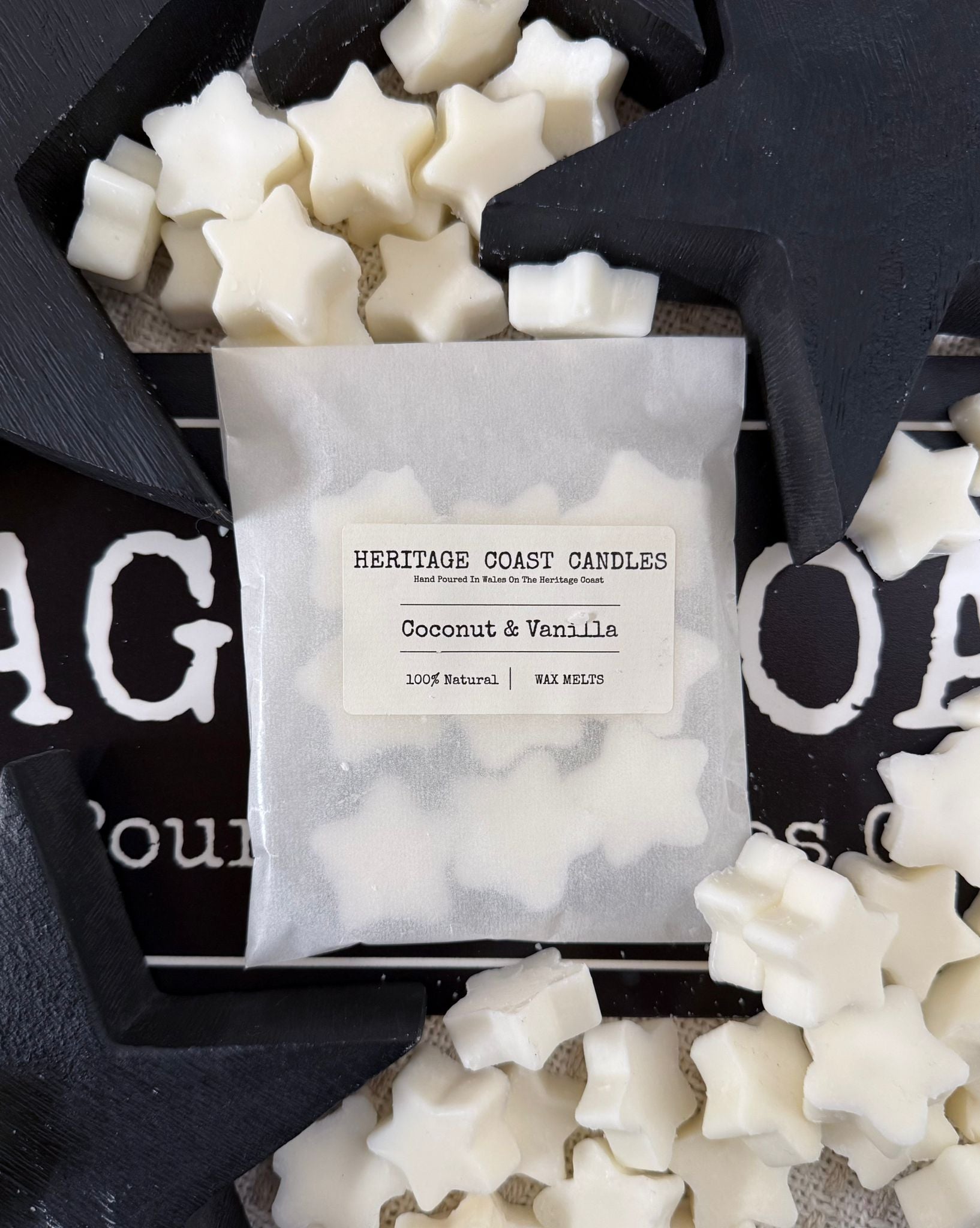 Heritage Coast Candles Coconut & Vanilla Wax Melts