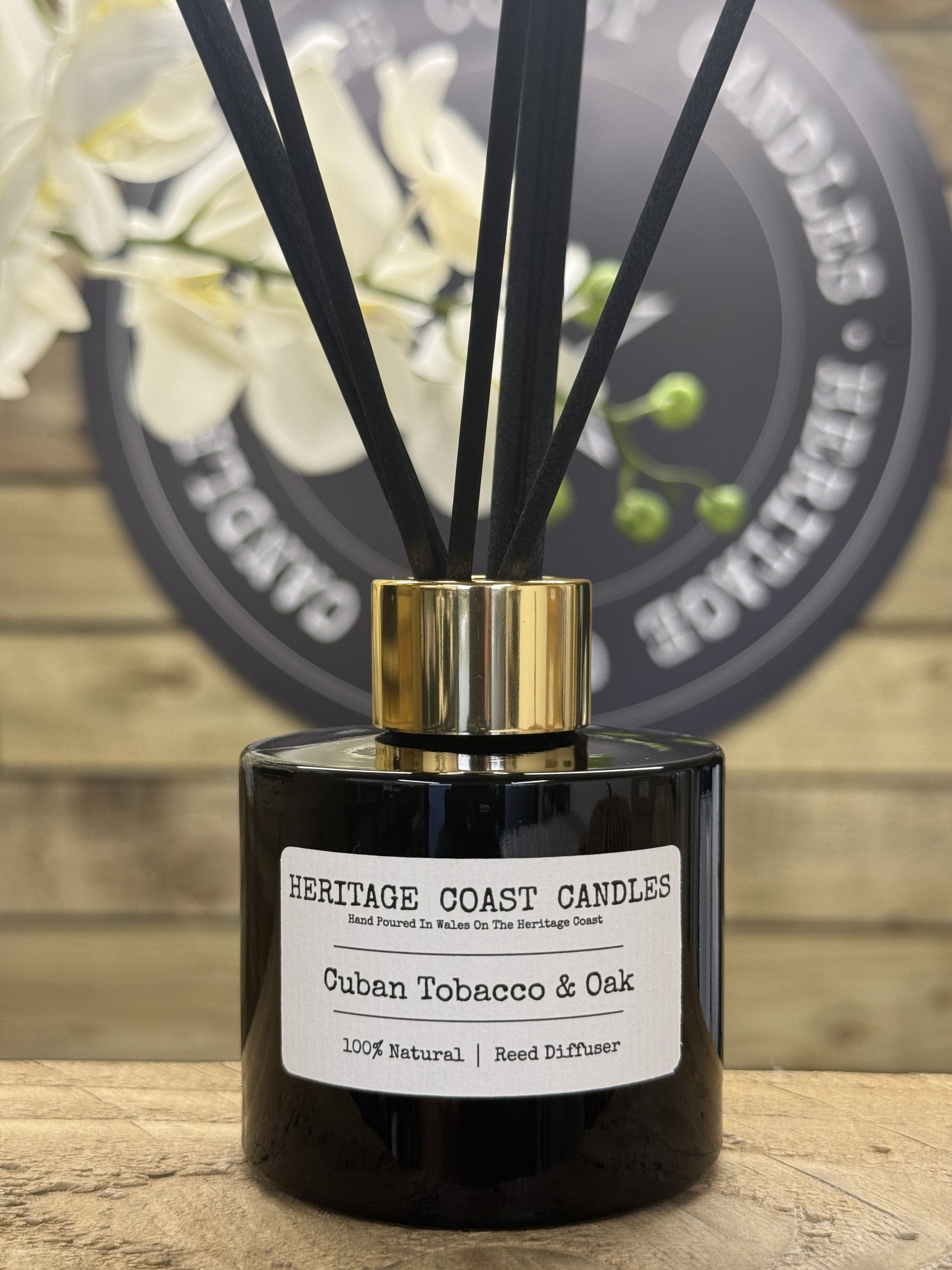 Heritage Coast Candles Cuban Tobacco & Oak Reed Diffuser