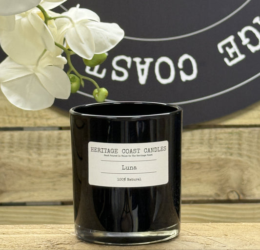 Heritage Coast Candles Luna Glass Jar Candle